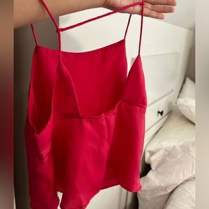 Hot pink top